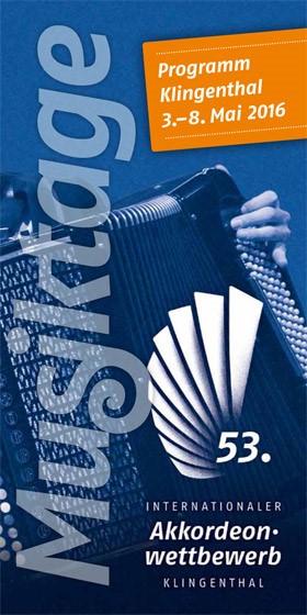 2016 Klingenthal Program